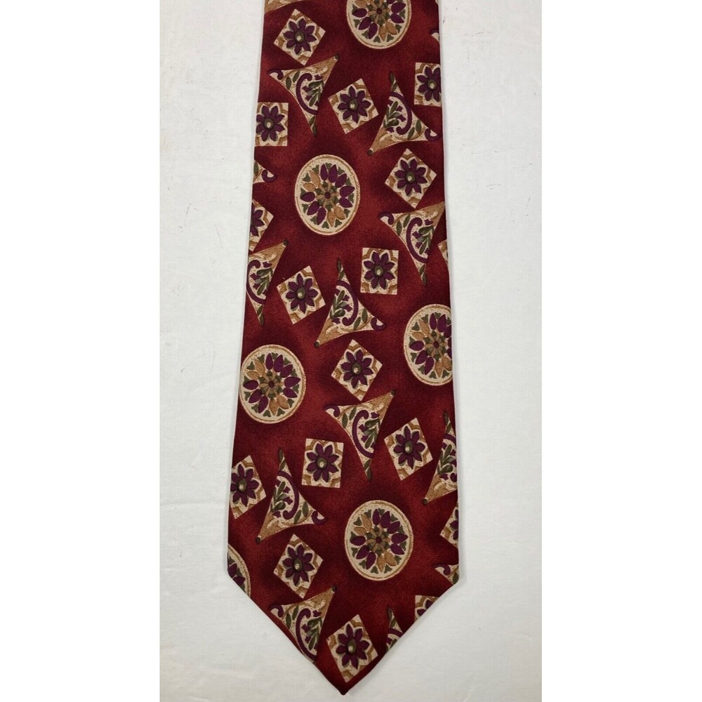 Jos A Bank Executive Collection 100% Silk Tie Made in USA EUC